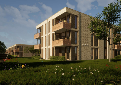 36 Appartementen De Balije in Tiel